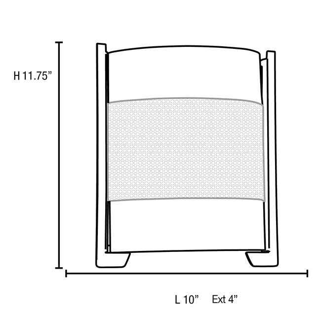 Access 20739 Iron 2-lt Wall Sconce