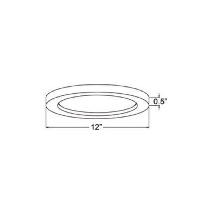 Access 20832 ModPLUS 12" LED Flush Mount