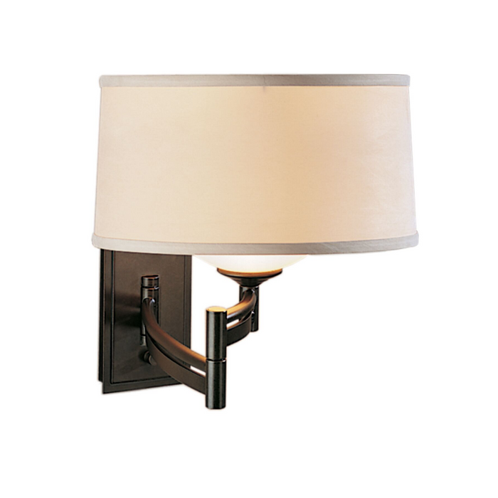 Hubbardton Forge 209310 Bowed Swing Arm 1-lt 13" Tall Wall Sconce