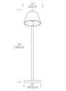 Pablo Designs Lana LED Floor Lamp