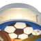 ELK 21005 Novelty Sports 2-lt 13" Semi Flush Mount