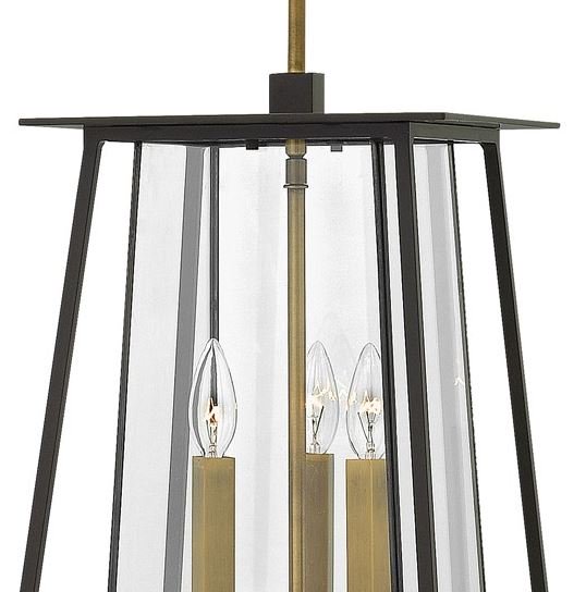 Hinkley 2102 Walker 3-lt 12" LED Outdoor Pendant