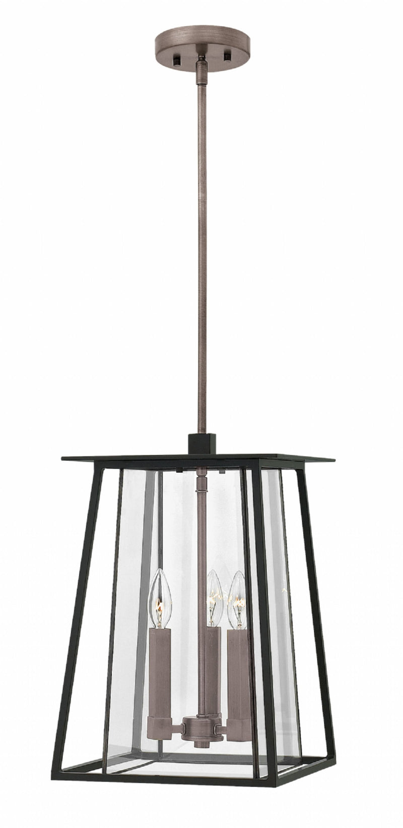 Hinkley 2102 Walker 3-lt 12" LED Outdoor Pendant