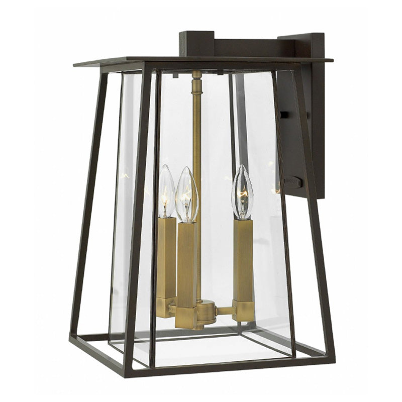 Hinkley 2105-LL Walker 3-lt 18" Tall LED Outdoor Wall Light