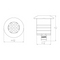 WAC 2121 2" LED Inground Recessed Round Louver