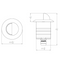 WAC 2131 2" Inground Recessed Round Scoop