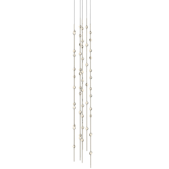 Sonneman 2162-T Constellation Andromeda Tall 55-lt 12" LED Pendant