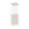 Sonneman 2168 Constellation Cosmic Cube 100-lt 21" LED Pendant