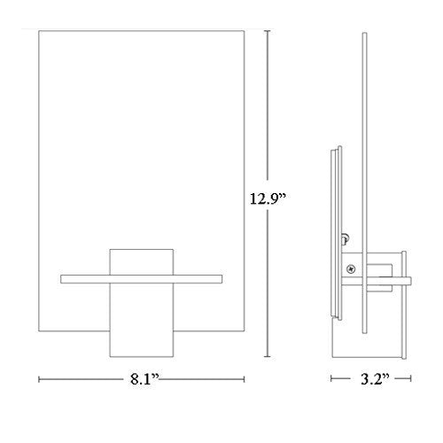 Hubbardton Forge 217510 Aperture 1-lt 13" Tall Wall Sconce