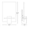 Hubbardton Forge 217510 Aperture 1-lt 13" Tall Wall Sconce