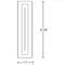 Hubbardton Forge 217635 Gallery 3-lt 27" Tall Wall Sconce