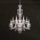 Schonbek 2997 Sterling 12-lt 29" Chandelier