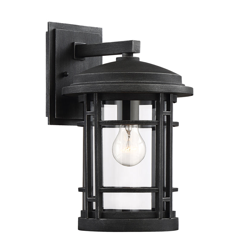 Designers Fountain 22431 Barrister 1-lt 15" Tall Outdoor Wall Lantern