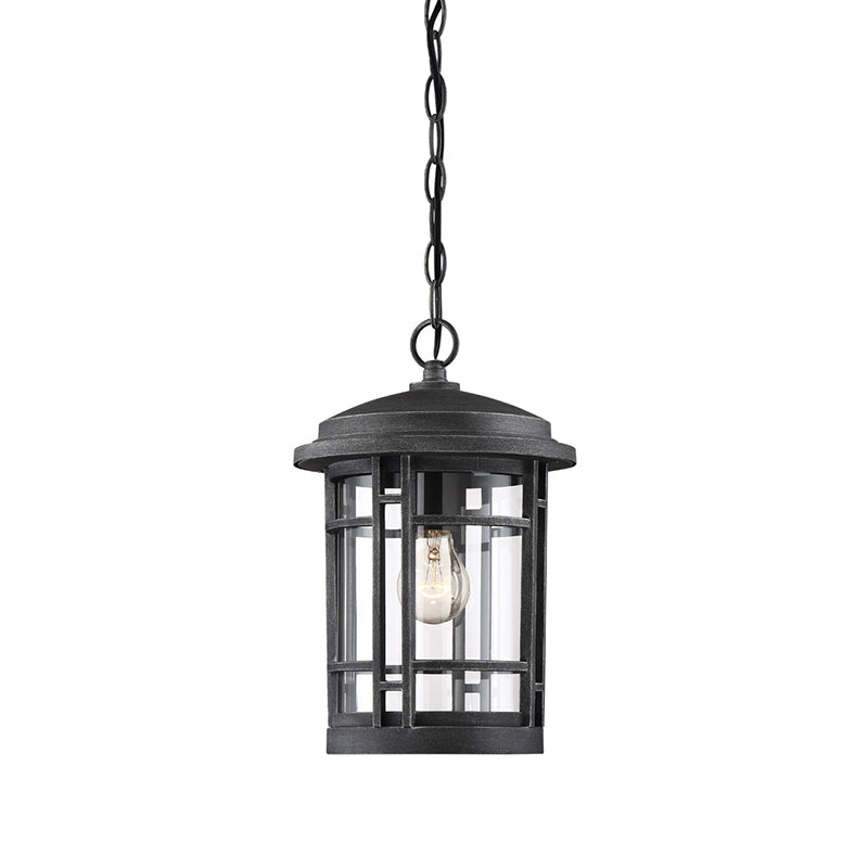 Designers Fountain 22434 Barrister 1-lt 14" Outdoor Hanging Lantern