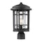 Designers Fountain 22436 Barrister 1-lt 15" Tall Outdoor Post Lantern
