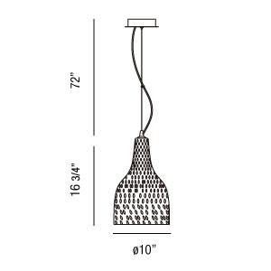 Eurofase 22904 Altima 1-lt 10" Pendant