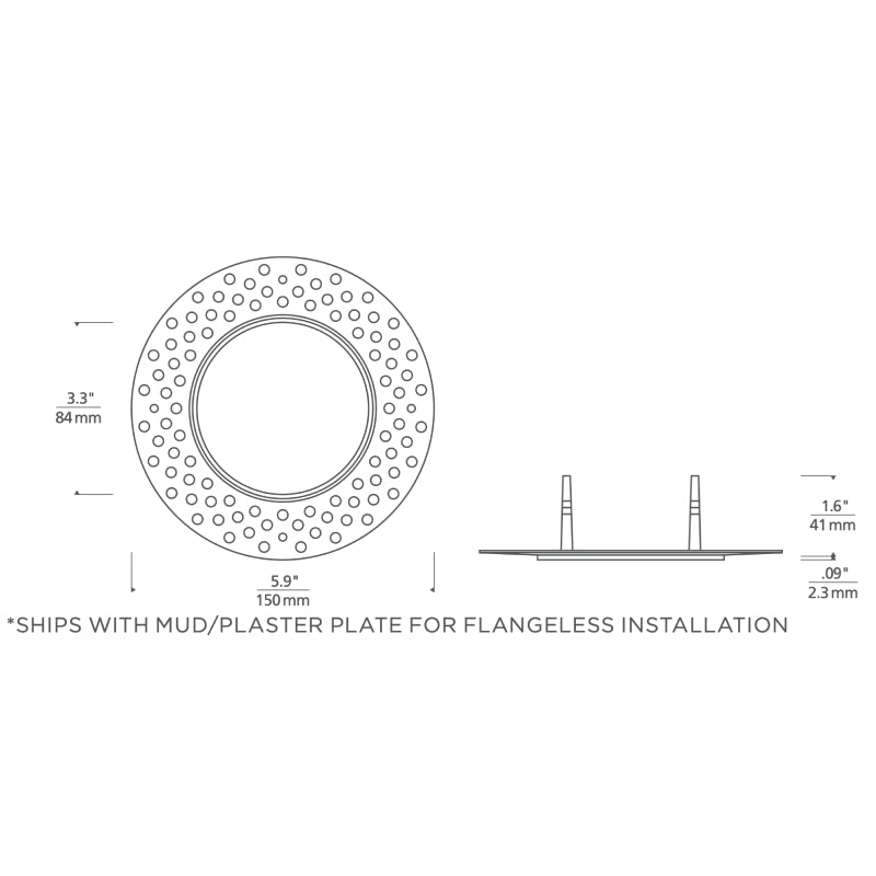 Entra  EN3R3" LED Adjustable Downlight Housing, High Output