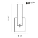 Eurofase 23271 Zuma 2-lt 13" Tall Wall Sconce