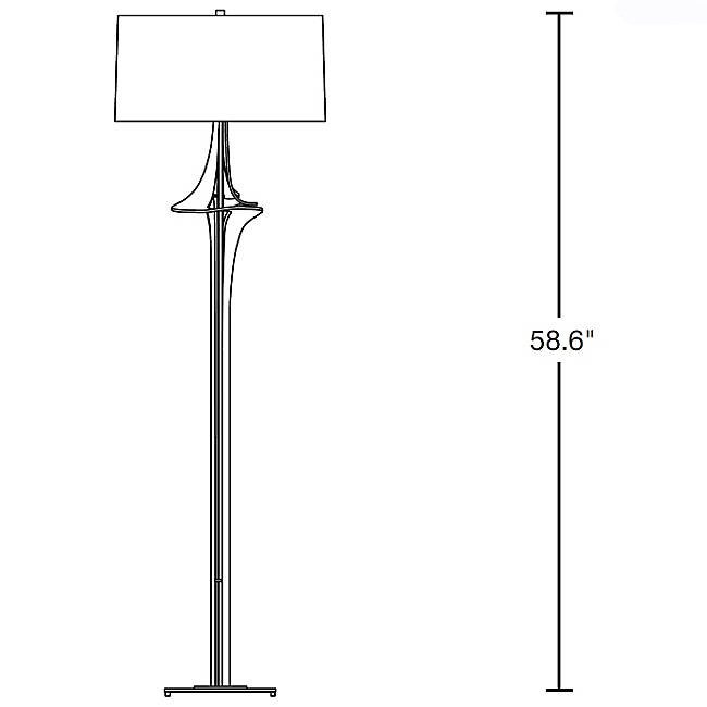 Hubbardton Forge 232810 Antasia 1-lt 59" Tall Floor Lamp