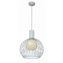 Access 23435 Chuki 1-lt Metal Ribbed Pendant