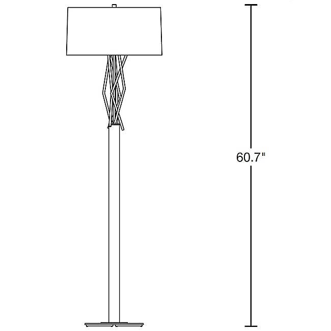 Hubbardton Forge 237660 Brindille 1-lt 61" Tall Floor Lamp