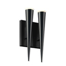 Sonneman 2382 Micro Cone 2-lt 10" Tall LED Double Sconce