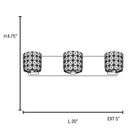 Access 23921 Prizm 3-lt LED Vanity