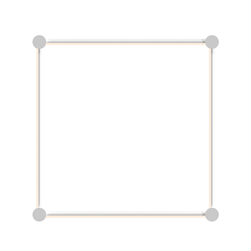 Sonneman Purolinear 360 4-lt 25" Square LED Wall Bar