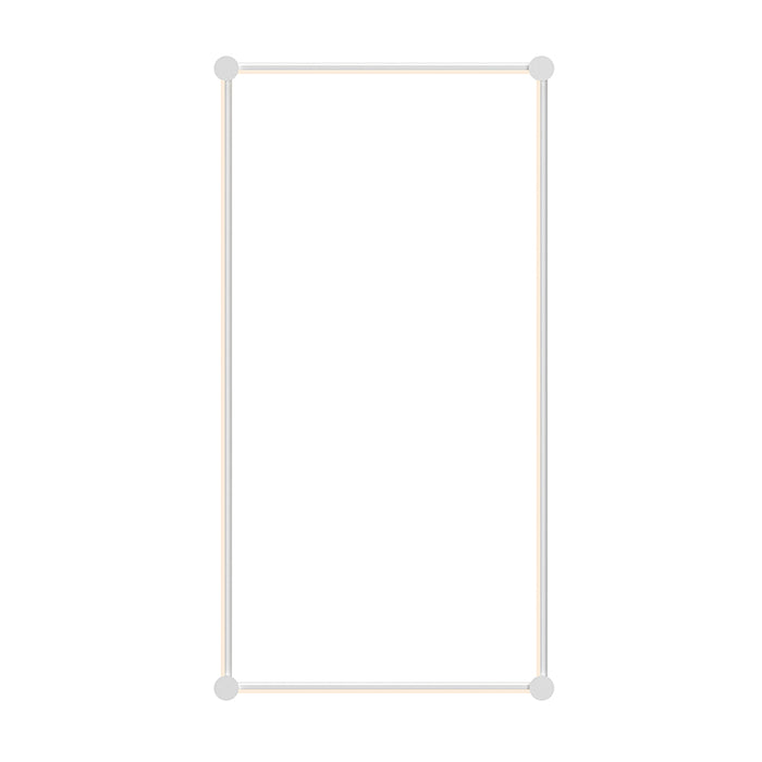 Sonneman Purolinear 360 2-lt 25" Rectangle LED Wall Bar