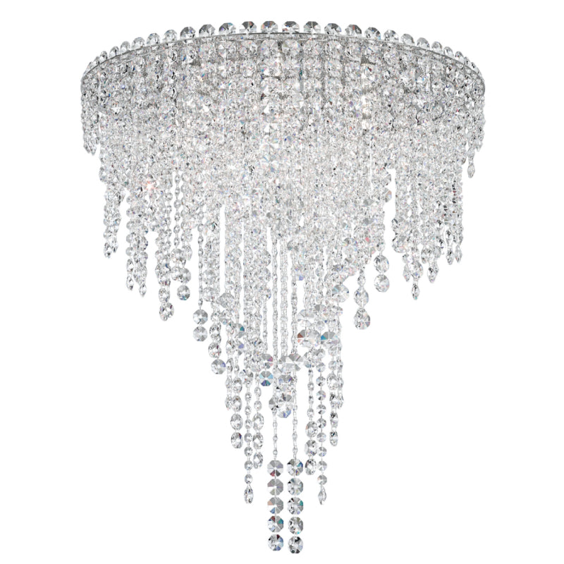 Schonbek CH2402 Chantant 6-lt 29" Tall Flush Mount