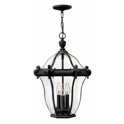 Hinkley 2442 San Clemente 3-lt 14" LED Outdoor Pendant