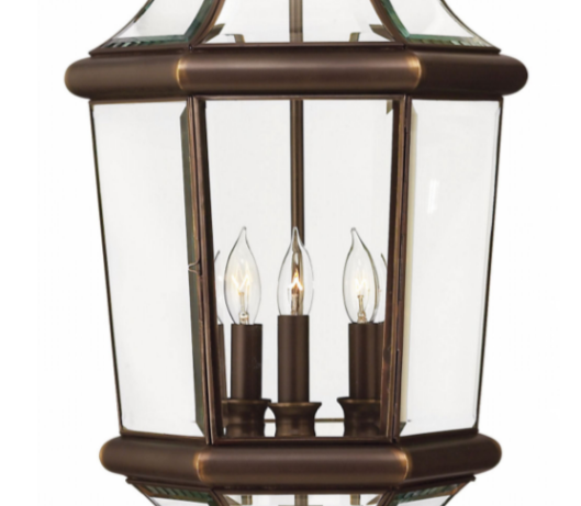 Hinkley 2452 Augusta 3-lt 13" LED Outdoor Pendant