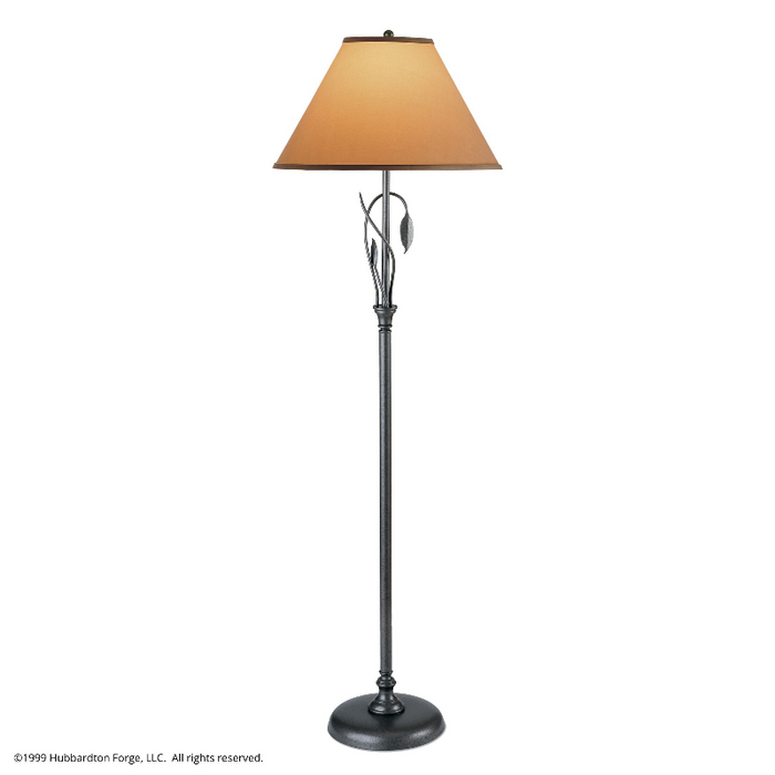 Hubbardton Forge 246761 Forged Leaves and Vase 1-lt 56" Tall Floor Lamp