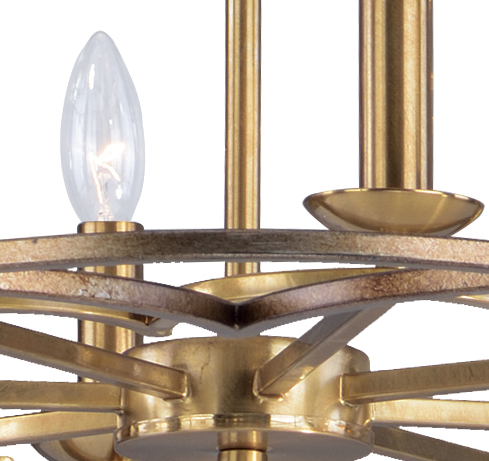 Maxim 24734 Helix 8-lt 38" Chandelier