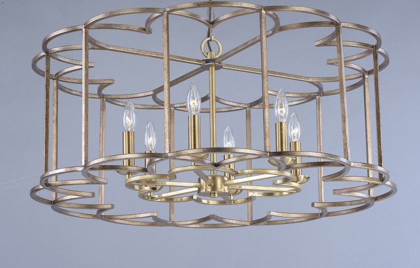 Maxim 24735 Helix 6-lt 31.5" Chandelier