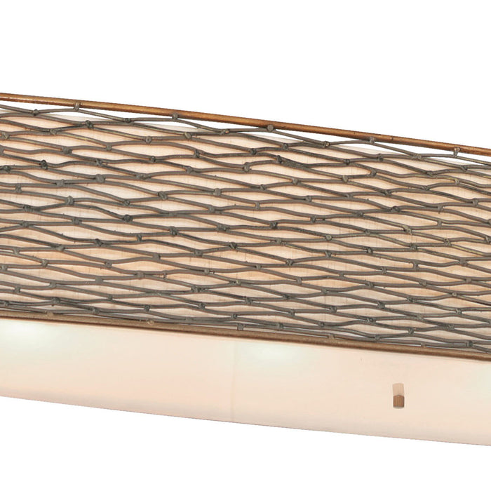 Varaluz 247N06 Flow 6-lt 48" Oval Linear Pendant