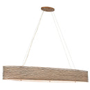 Varaluz 247N06 Flow 6-lt 48" Oval Linear Pendant