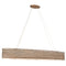 Varaluz 247N06 Flow 6-lt 48" Oval Linear Pendant