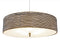 Varaluz 247P05 Flow 5-lt 24" Drum Pendant