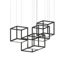 Sonneman 24Z0001 Cubix 4-lt 49" LED Pendant