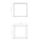Sonneman 24Z0009 Cubix 1-lt 13" Tall LED Surface Mount