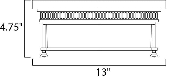 Maxim 25000 Hi-Bay 2-lt 13" Flushmount