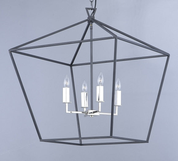 Maxim 25155 Abode 4-lt 24.5" Chandelier