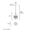 Maxim 25283 Savant 4-lt 11" Chandelier