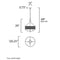 Maxim 25284 Savant 4-lt 20" Chandelier