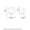 Maxim 25291 Meridian 1-lt 13" Wall Sconce