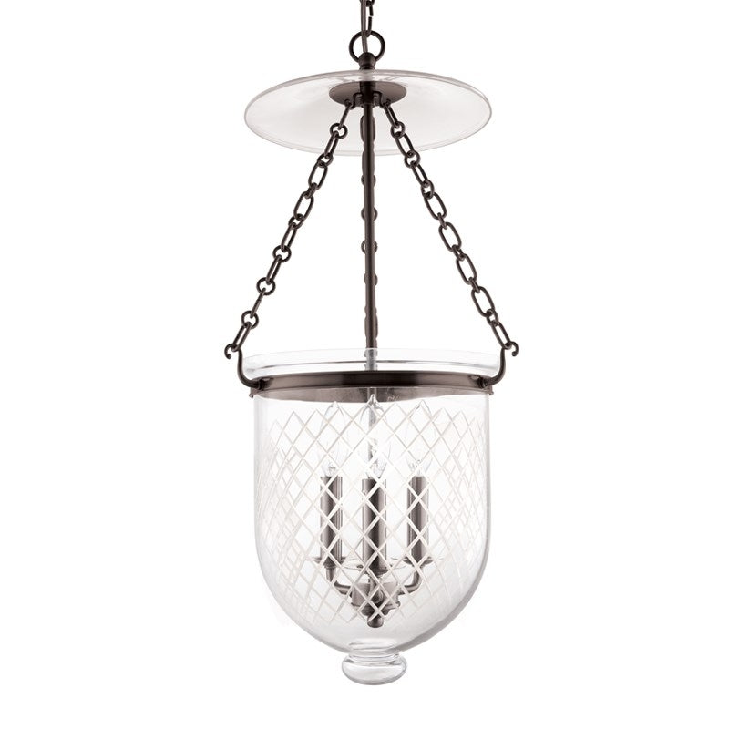 Hudson Valley 254 Hampton 3-lt 12" Pendant