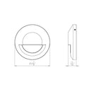WAC 2541 2" LED Surface Mount Step Light