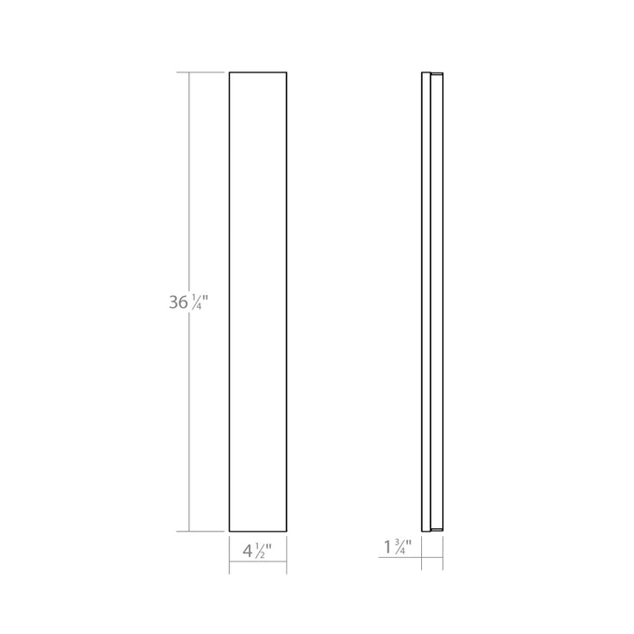 Sonneman 2549 Vanity Extra Wide 1-lt 36" LED Bath Bar