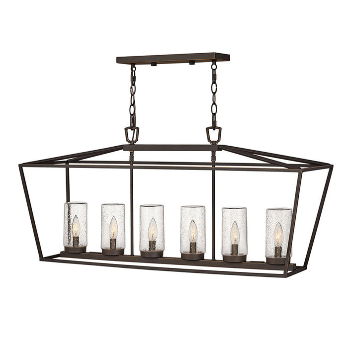 Hinkley 2569 Alford Place 6-lt 40" LED Outdoor Linear Pendant